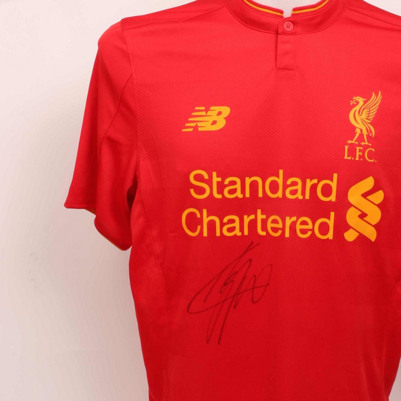 Jurgen Klopp Signed Official Replica Liverpool FC Shirt 