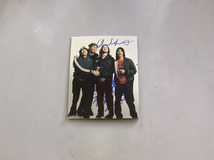 Red Hot Chili Peppers Signed Photograph