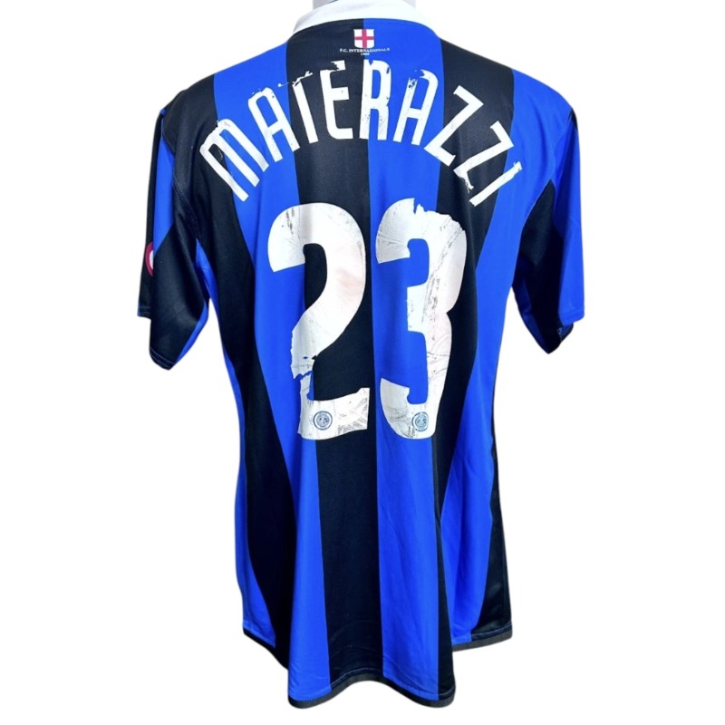 Materazzi's Match-Issued Shirt, Inter vs Lazio 2007