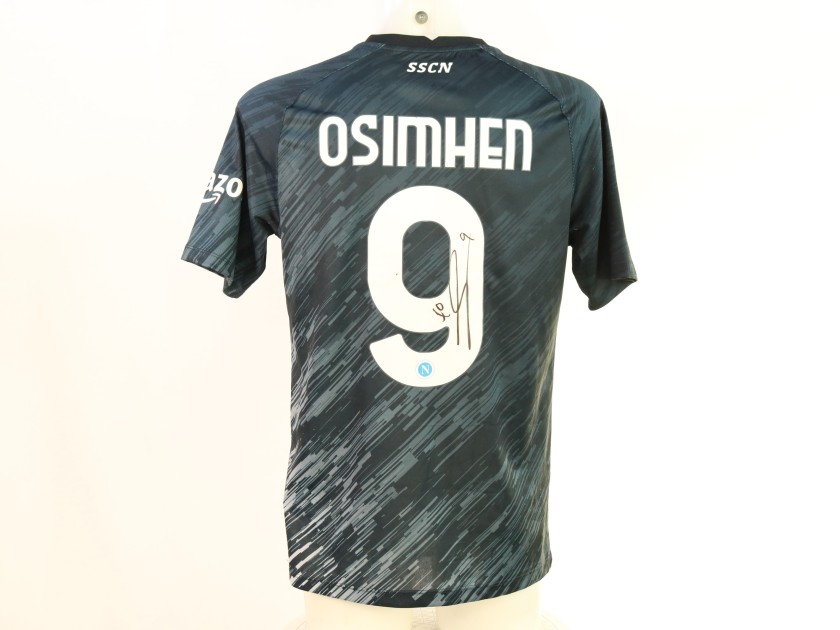 Osimhen's Napoli Official Signed Shirt, 2022/23