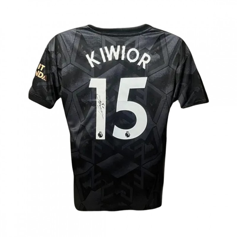 Jakub Kiwior's Arsenal 2022/23 Signed Away  Shirt
