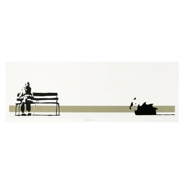 Banksy "Weston Super Mare"