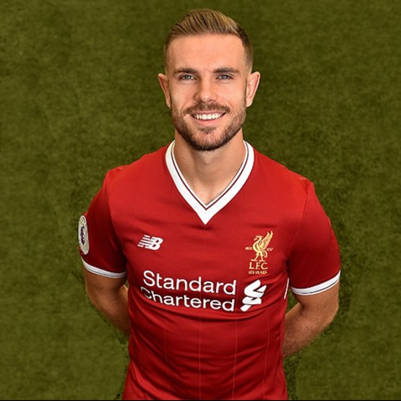 Jordan Henderson's Worn and Signed Limited Edition 'Seeing is Believing' 17/18 Liverpool FC Shirt
