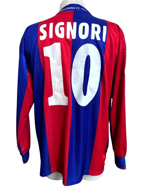 Signori's Bologna Match-Issued Shirt, 2002/03