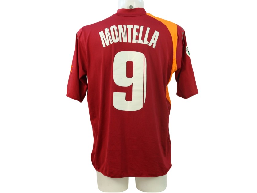 Pazzini's Match-Issued Shirt Roma vs Fiorentina, 2005