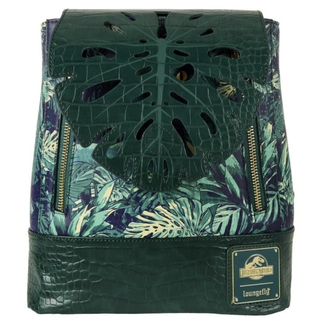 Backpack Mini Jurassic World Loungefly – Velociraptor Jungle Glow – Official Edition