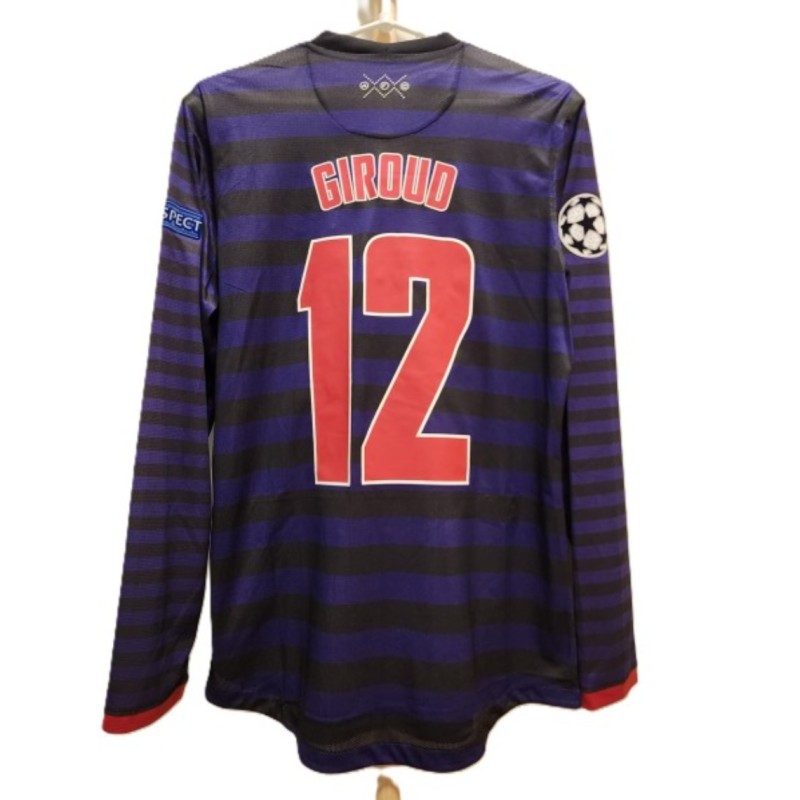 Giroud's Arsenal Match-Issued Shirt vs Bayern Munich