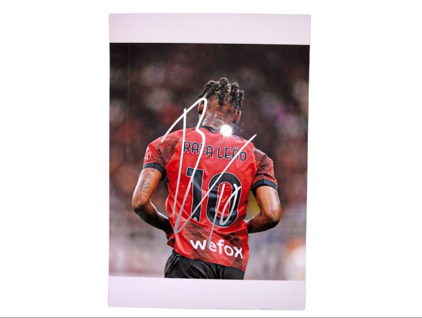 Photograph Signed by Rafa Leao - CharityStars