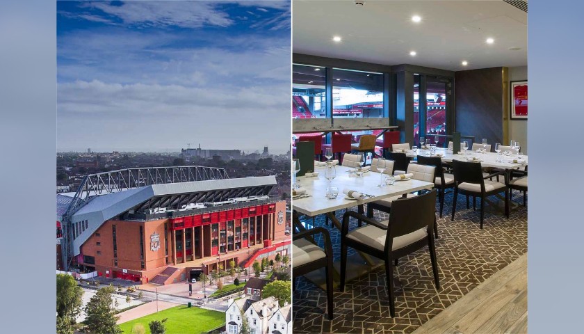 Enjoy LFC Legends Charity Match from a Main Stand Executive Suite + Hospitality 