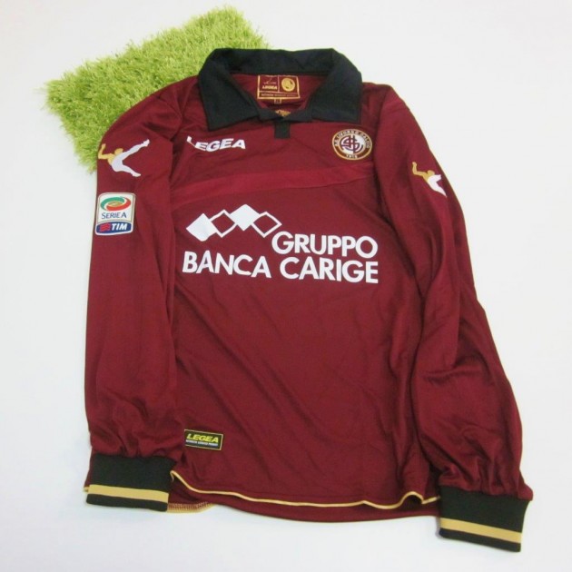 Paulinho match issued shirt, Livorno, Serie A 2013/2014 
