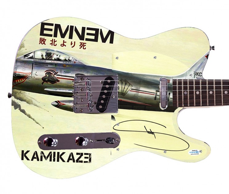 Eminem Signed Guitar