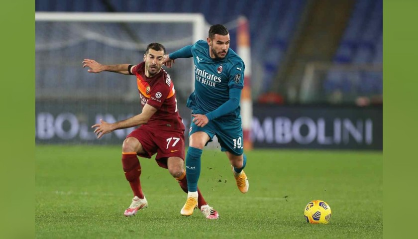 Theo Hernandez's Official Milan Signed Shirt, 2020/21