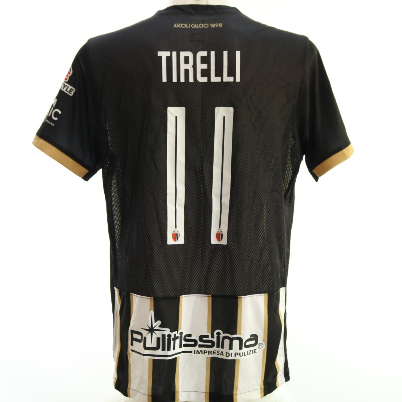 Maglia Tirelli unwashed Ascoli vs Pianese 2024