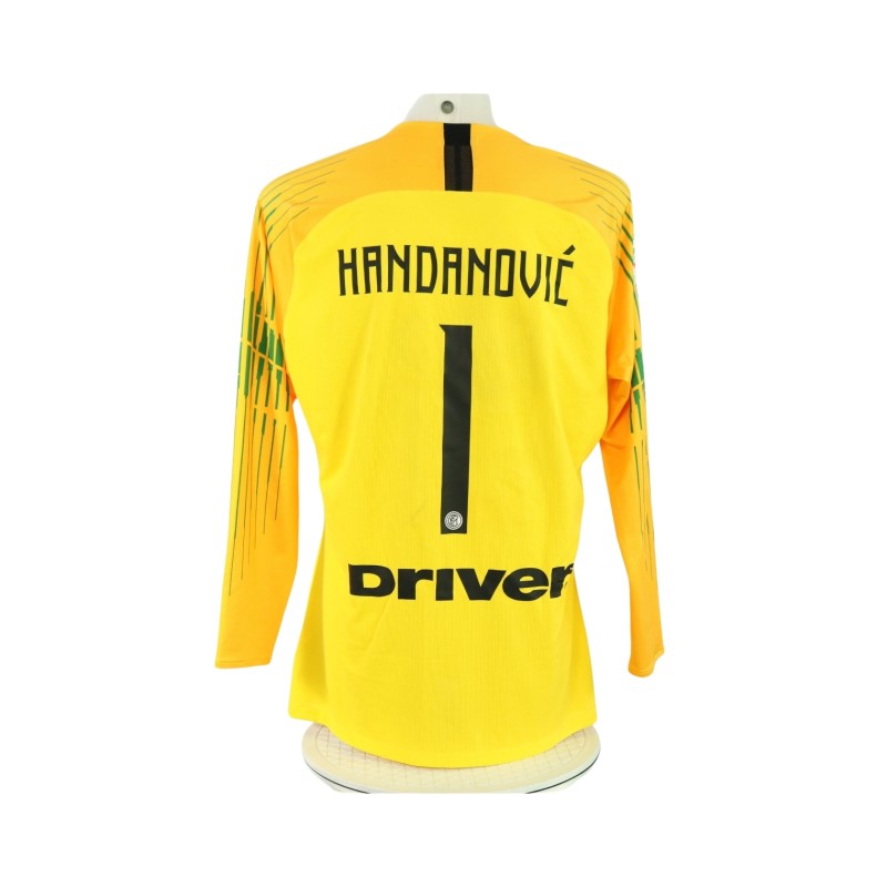 Handanovic's Inter Match-Issued Shirt Inter, 2018/19