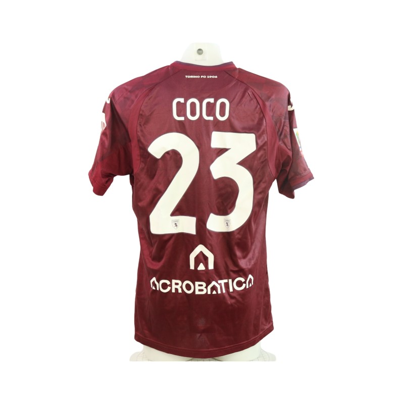 Coco's Unwashed Shirt, Torino vs Empoli Coppa Italia 2024