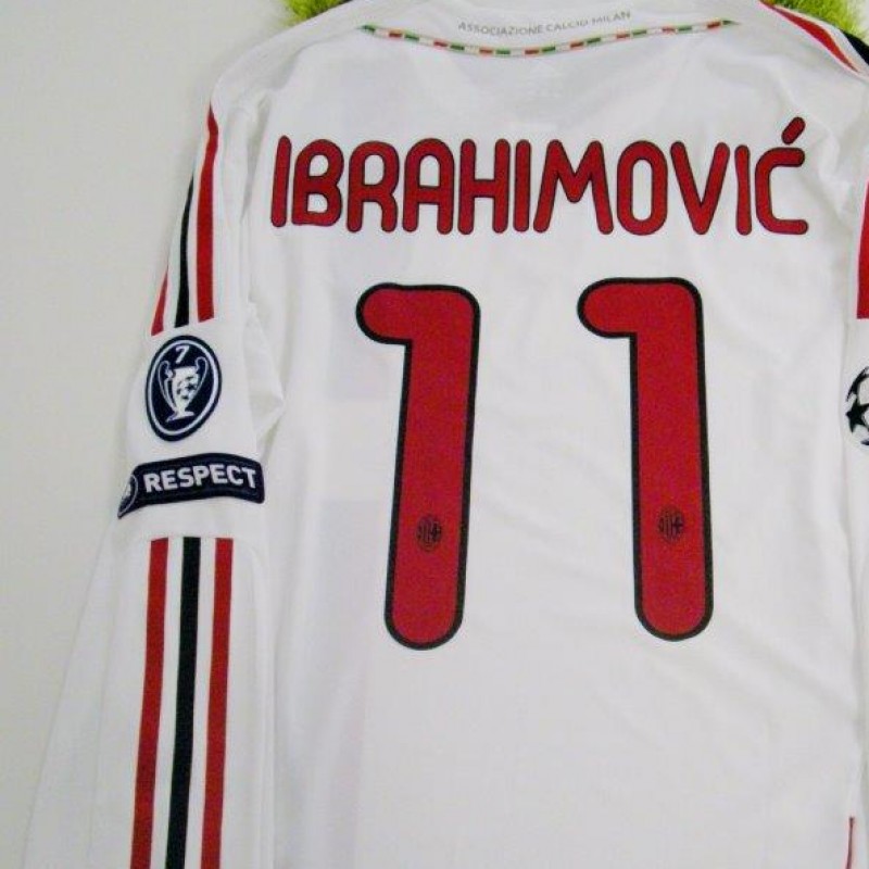 Zlatan Ibrahimovic issued shirt, Milan, Champions League 2011/2012