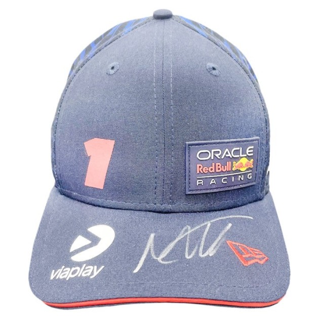 Max Verstappen Signed Red Bull Cap