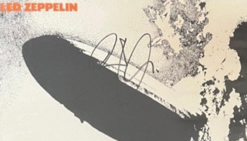 Led Zeppelin Signed Album