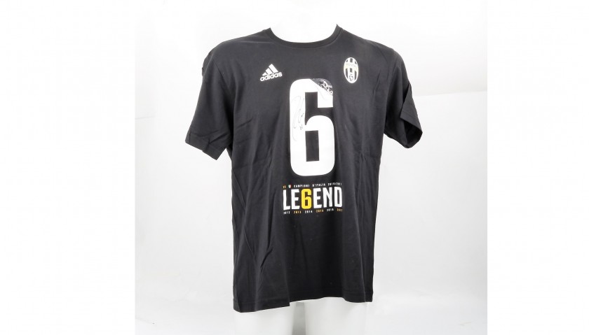 Juventus Scudetto T-shirt - Signed by Paulo Dybala