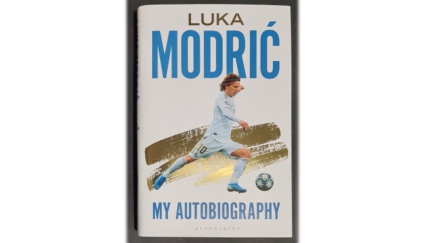 Luka Modric Official Autobiography - autografata