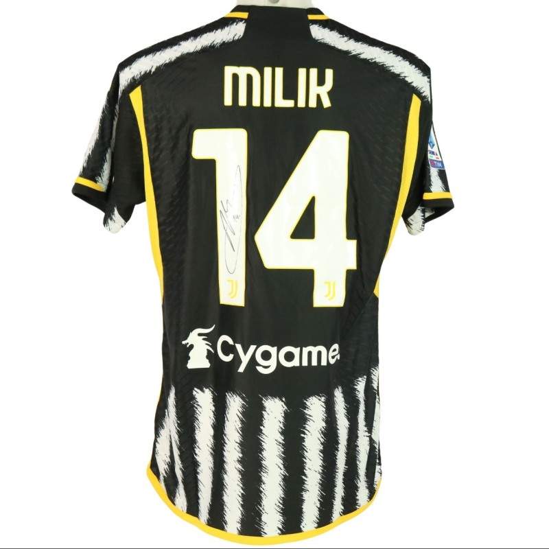Milik's Juventus FC Signed Match Shirt, 2023/24