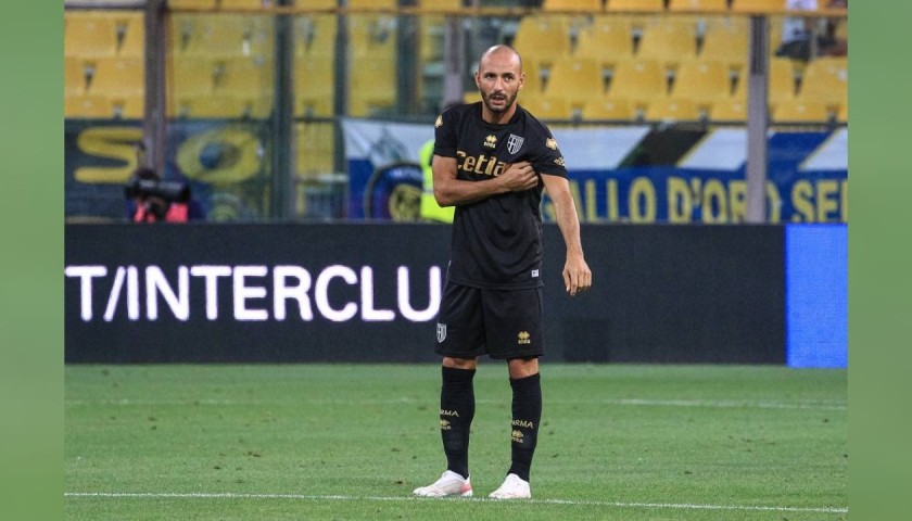 Schiattarella's Parma Signed Match Shirt, 2021/22