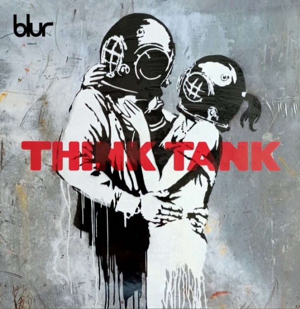 Banksy Blur Think Tank 2 lp 2012 (Attributed)