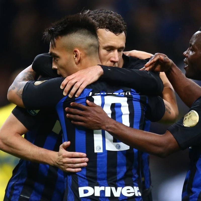 Maglia Lautaro indossata Inter-Chievo 2019 - Patch Inter Forever