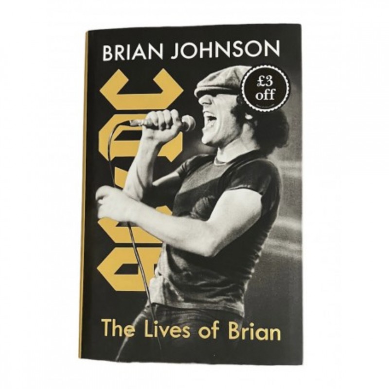Brian Johnson AC/DC Signed Official Book