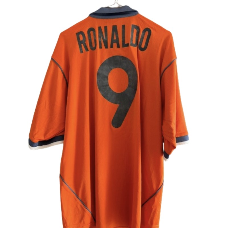 Ronaldo's Inter Match Issued Shirt, season 2000/01