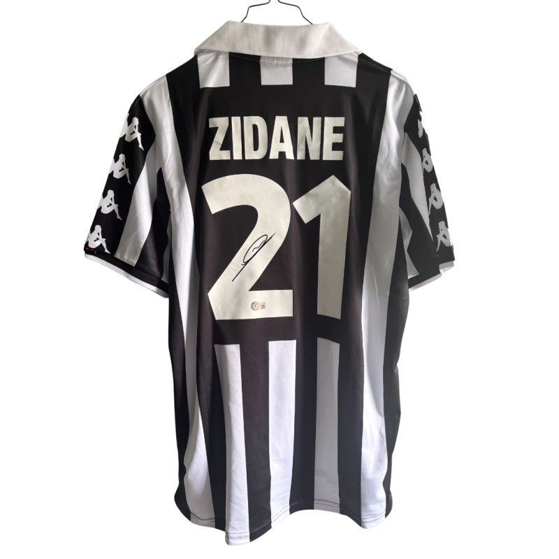 Zinedine Zidane signed Juventus Shirt