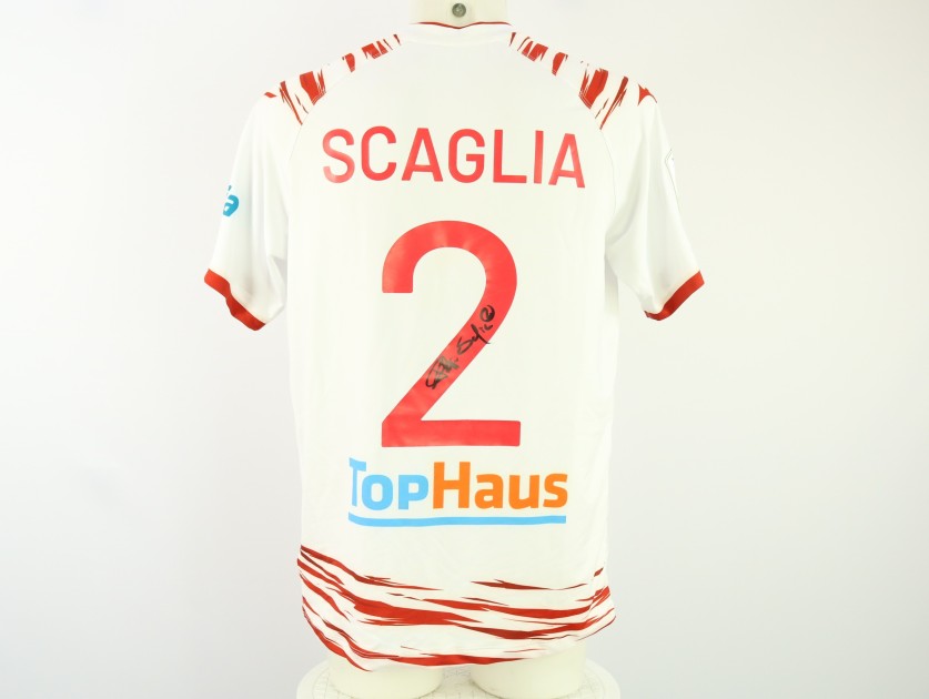 Scaglia's unwashed Signed Shirt, Modena vs Sudtirol 2024 
