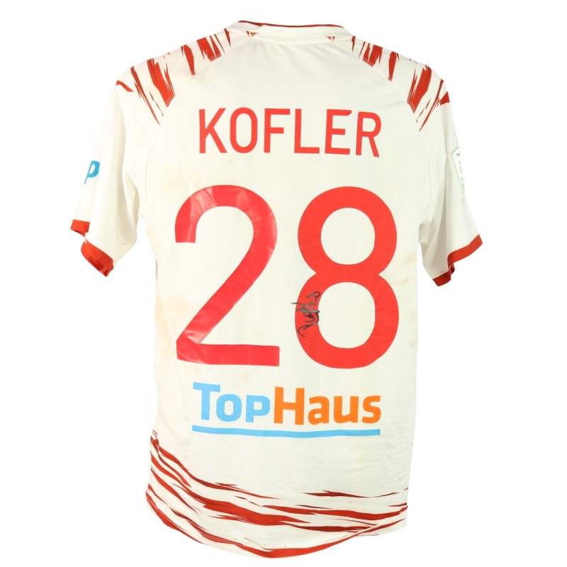 Maglia Kofler unwashed Lecco vs Sudtirol 2023 - Autografata