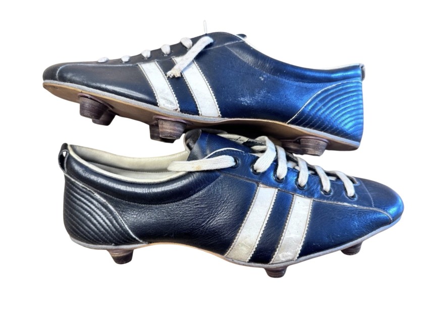 Pelé's Adidas Signed Match-Worn Football Shoes, 1960/70s
