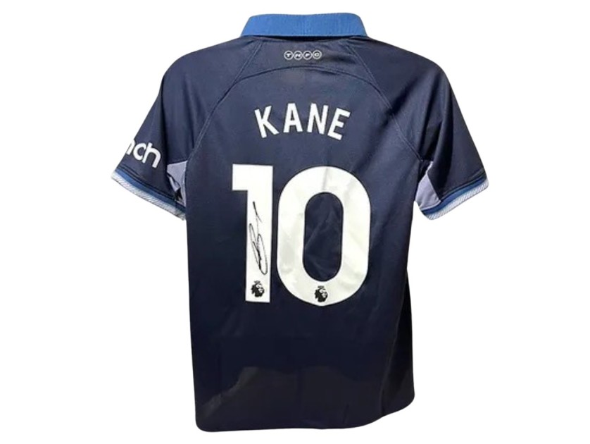 Harry Kane's Tottenham Hotspur 2023/24 Signed and Framed Away Shirt