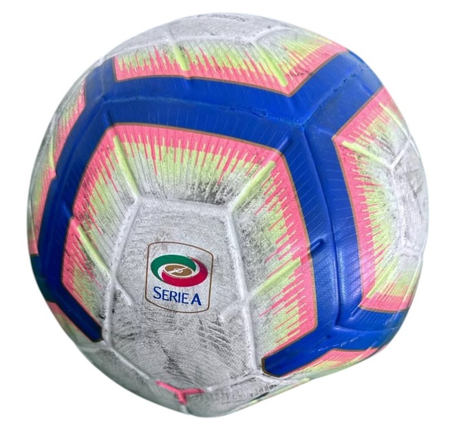 Juventus vs Sassuolo Unwashed Match-Ball, 2018