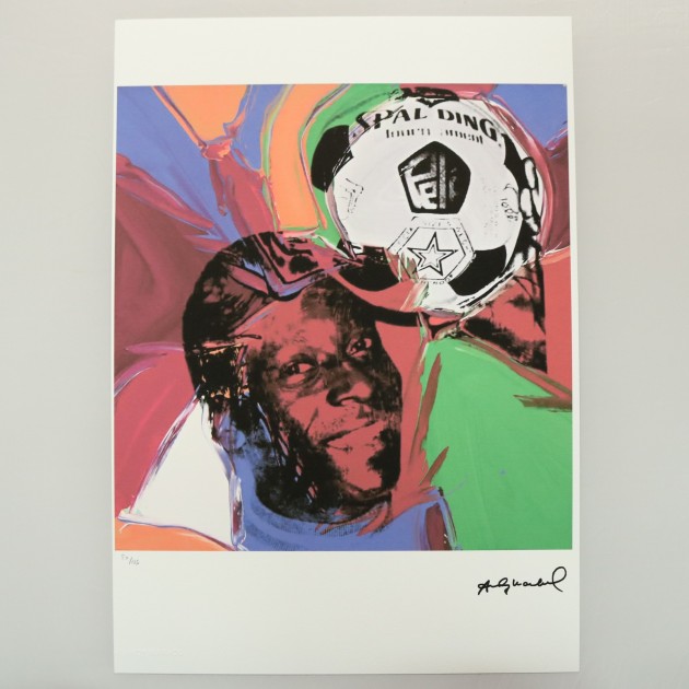 Andy Warhol "Pele" Signed Limited Edition