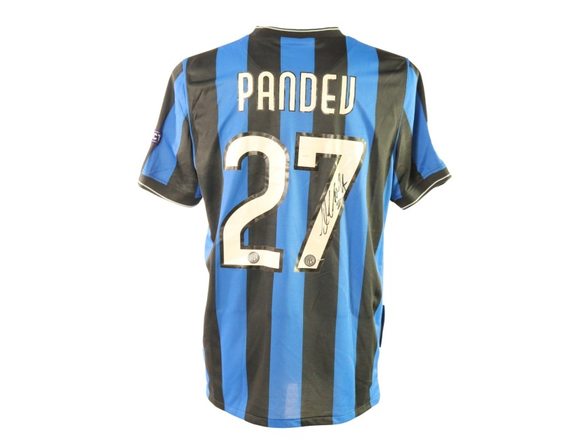 Pandev's Inter Signed Match-Issued Shirt, Bayern Munchen vs Inter UCL Finals 2010