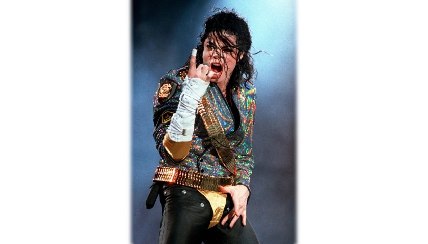 Michael Jackson's Worn and Signed Moccasins - Paris 1992