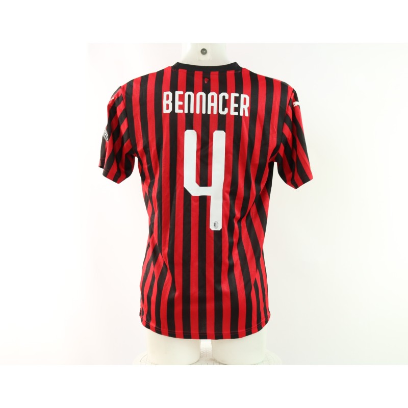 Bennacer's Milan Match-Issued Shirt, 2019/20