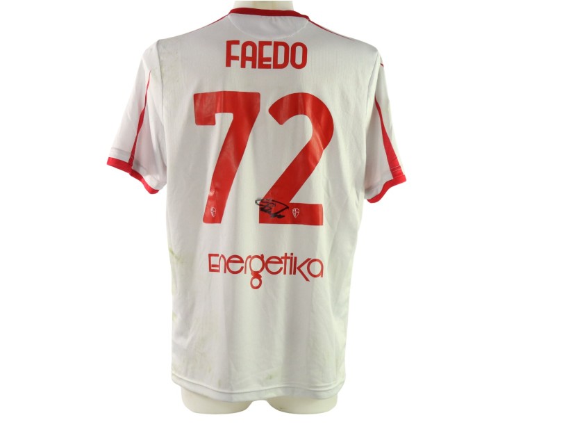 Faedo's Signed Issued Shirt, Padova vs Monza 2026