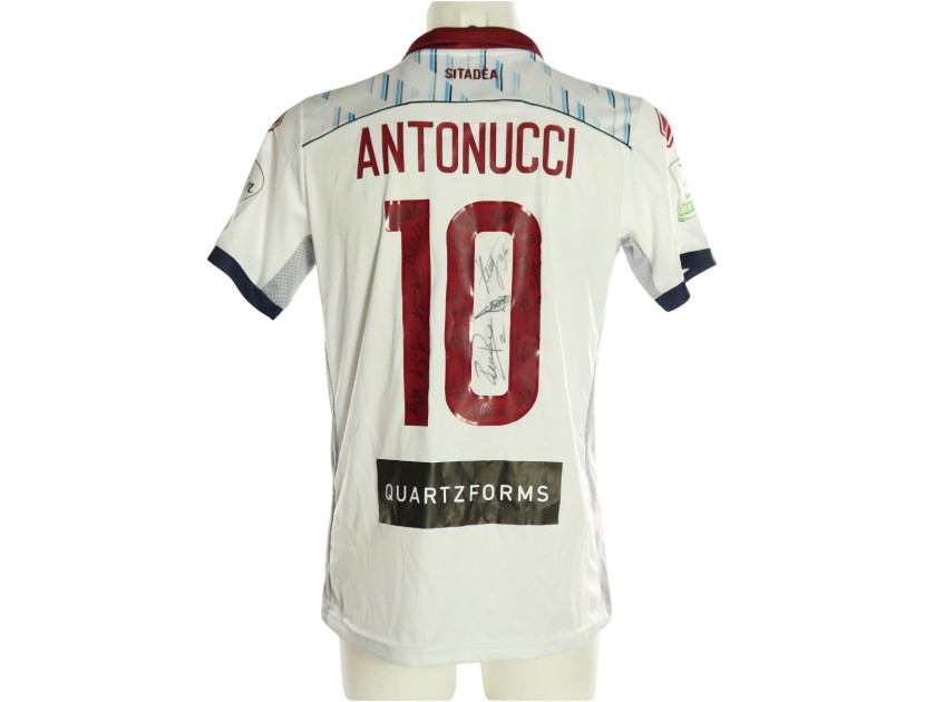 Antonucci's Cittadella Match-Worn Shirt, 2022/23 - Signed by the Players