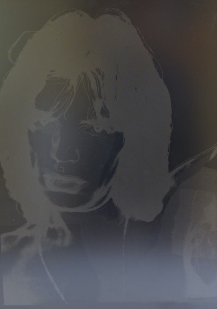 Andy Warhol  "Black Mick Jagger"