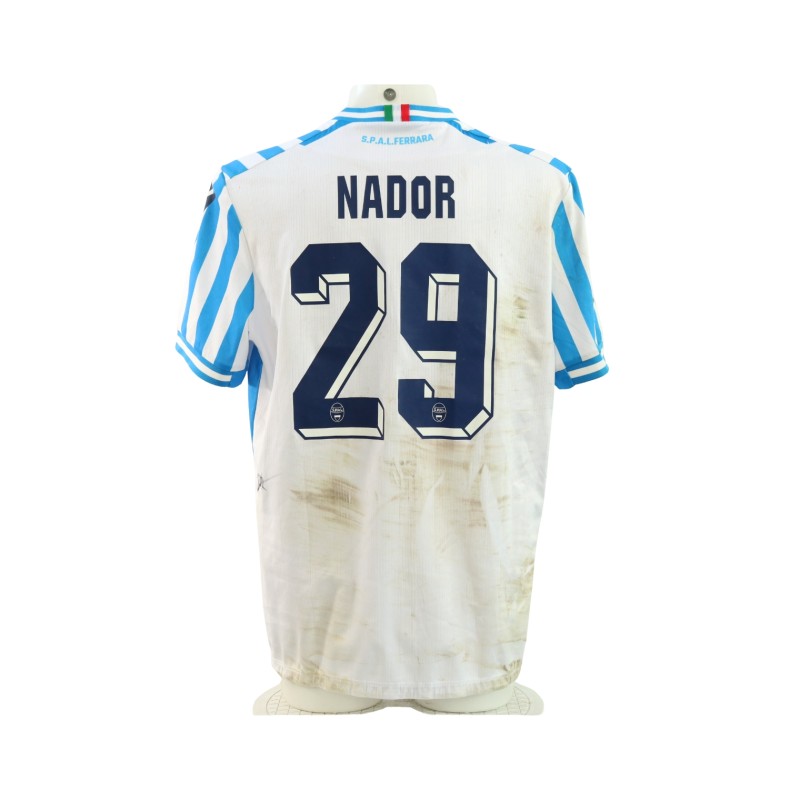 Nador's Lucchese vs SPAL Signed Unwashed Shirt, 2025 