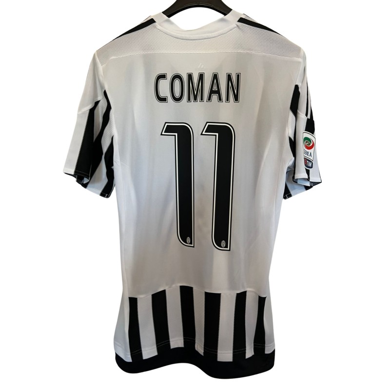 Coman's Juventus Match-Issued Shirt, 2015/16