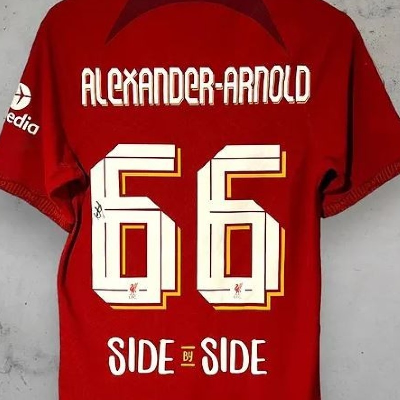Trent Alexander-Arnold's Liverpool 2022/23 Signed Player Issue Shirt