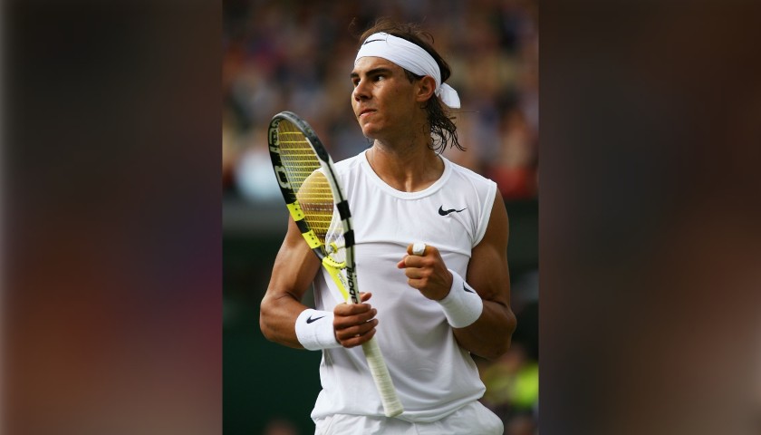 Rafa Nadal's Worn Shirt, Wimbledon 2008