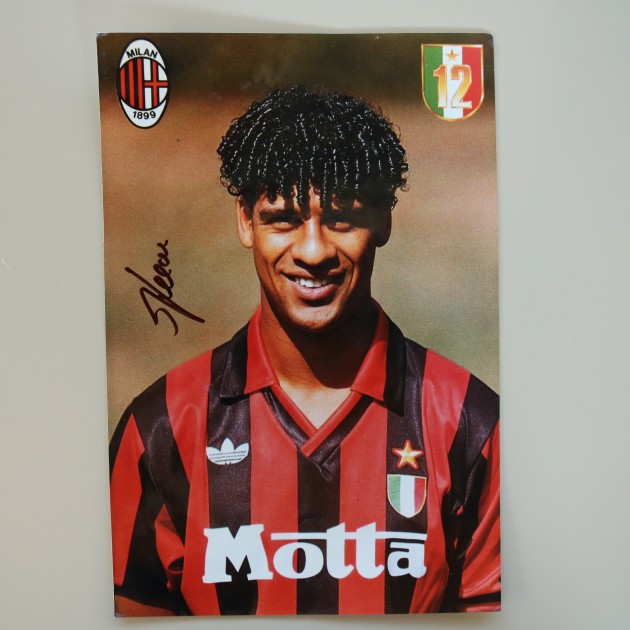 Photograph - Signed by Frank Rijkaard