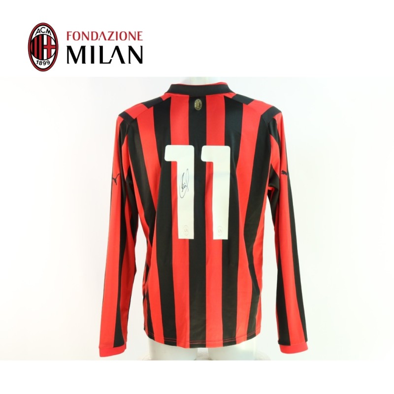 R: Christian Pulisic's Milan Signed Official Shirt, 125 Anniversary