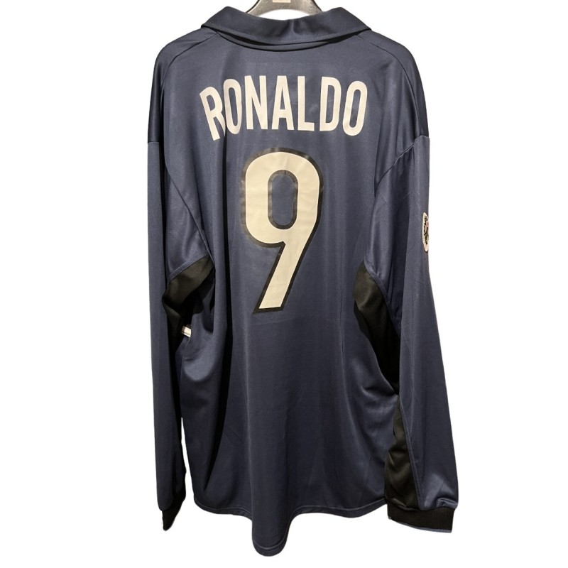 Ronaldo's Worn Shirt, Parma vs Inter, Coppa Italia 1999
